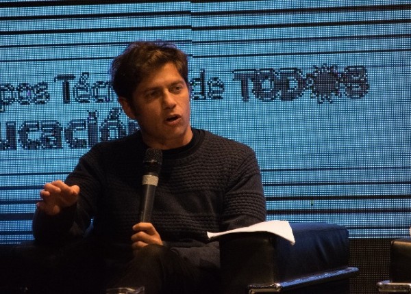 Axel Kicillof en Encuentro Abierto de Educación
