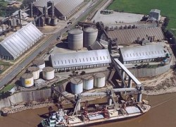 Toma aérea planta Vicentin